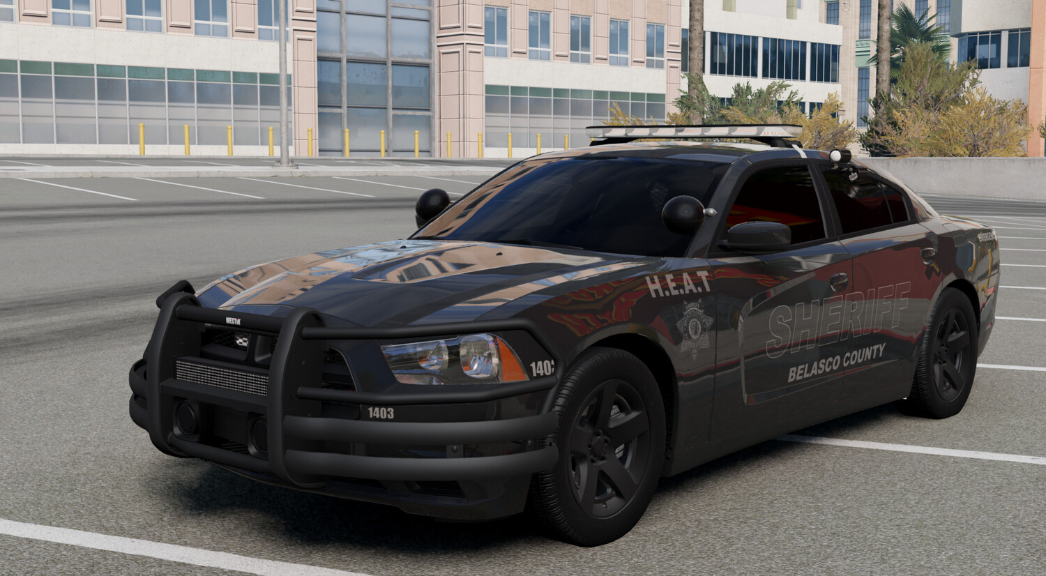 Мод Dodge Charger 2011-2014 v1.1 (0.38.x) ДЛЯ BEAMNG.DRIVE