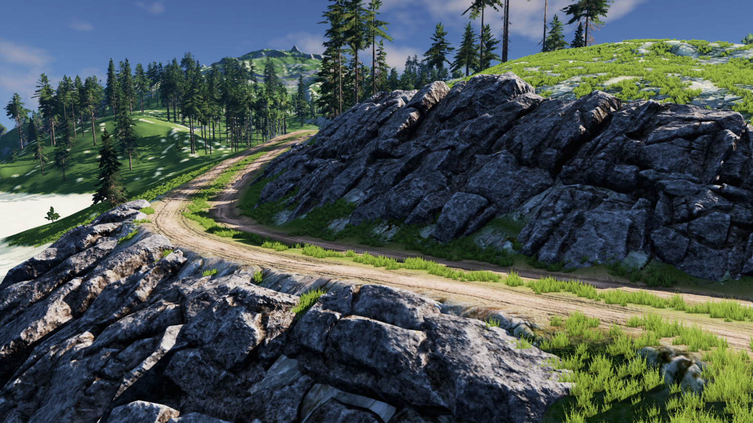 Мод Карта Rally Bear Island v1.1 (0.38.x) ДЛЯ BEAMNG.DRIVE