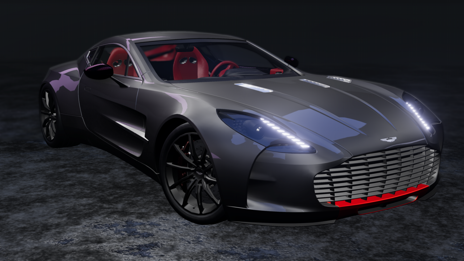 Мод Aston Martin One-77 v1.0 (0.38.x) ДЛЯ BEAMNG.DRIVE