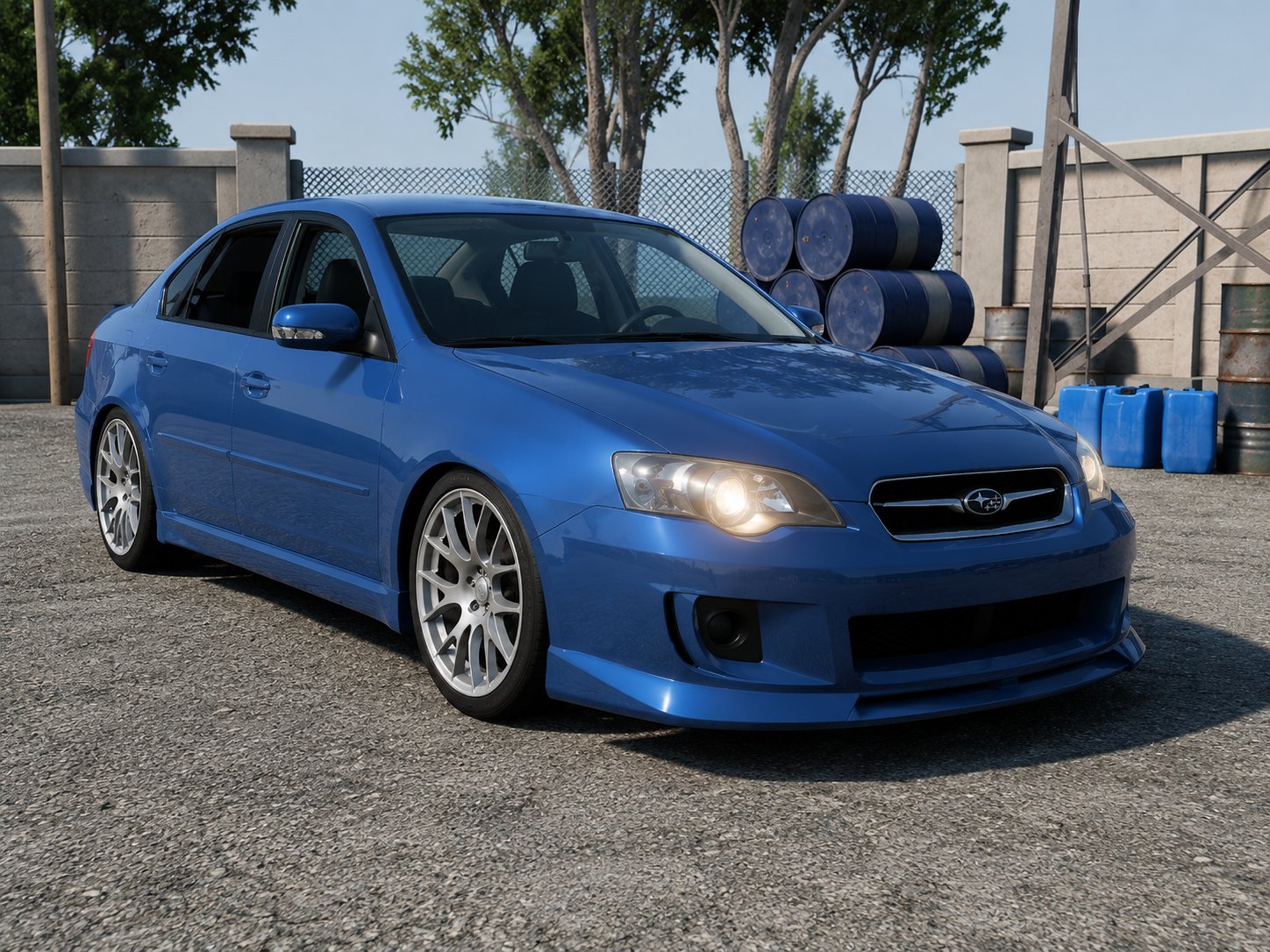 Мод Subaru Legacy v1.0 (0.38.x) ДЛЯ BEAMNG.DRIVE