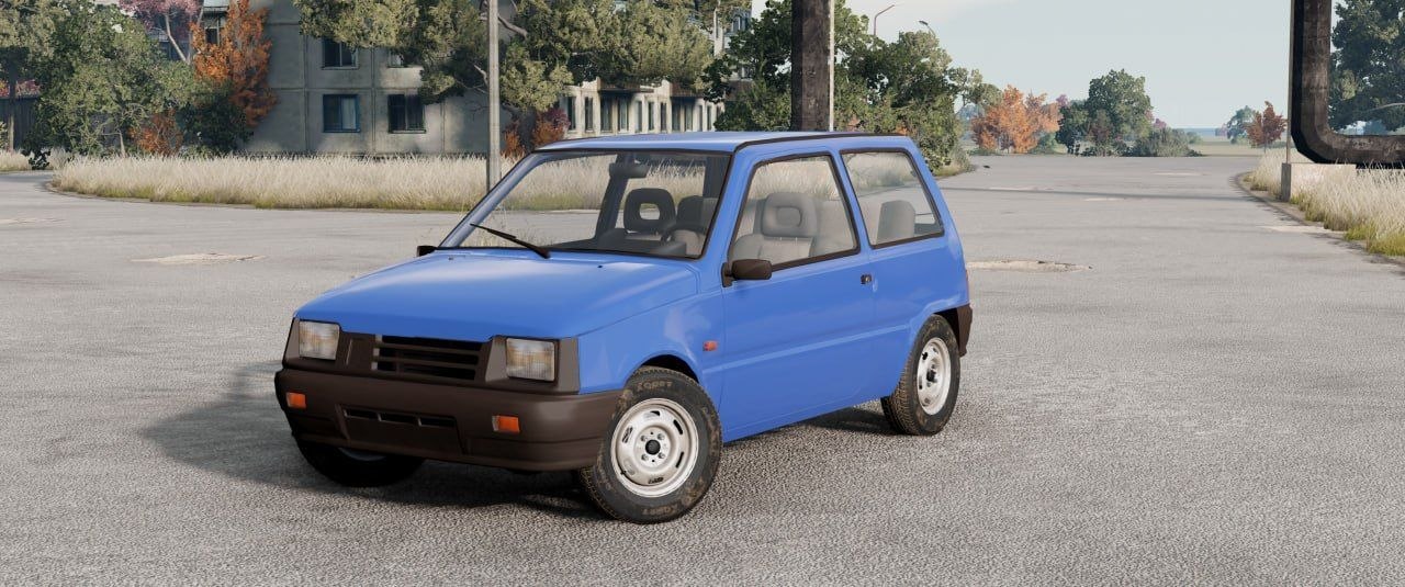 Мод Ваз 1111 Ока v1.0 (0.38.x) ДЛЯ BEAMNG.DRIVE