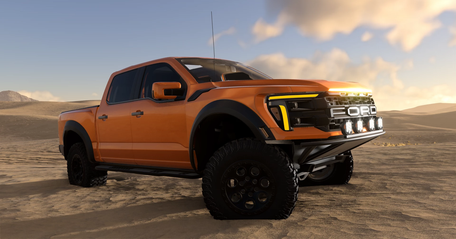 Мод Ford F-150 Raptor 2024 v2.0 (0.39.x) ДЛЯ BEAMNG.DRIVE