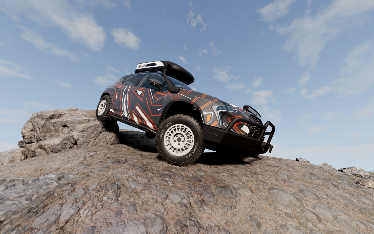 Мод Offroad Tograc v1.001 (0.38.x) ДЛЯ BEAMNG.DRIVE