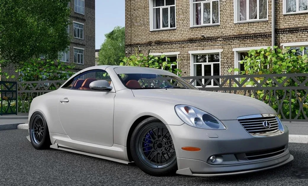 Мод Lexus SC430 2005-2010 v1.3 (0.39.x) ДЛЯ BEAMNG.DRIVE