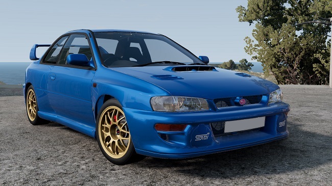 Мод Subaru Impreza 1992-2001 v0.1.5 Revamp (0.38.x) ДЛЯ BEAMNG.DRIVE