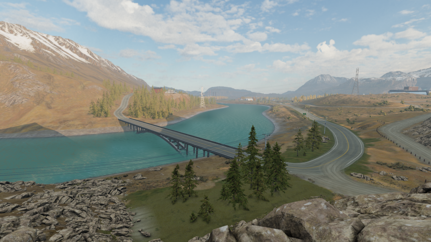 Мод Карта RLS Automation Test Track Overhaul v0.4a (0.38.x) ДЛЯ BEAMNG.DRIVE