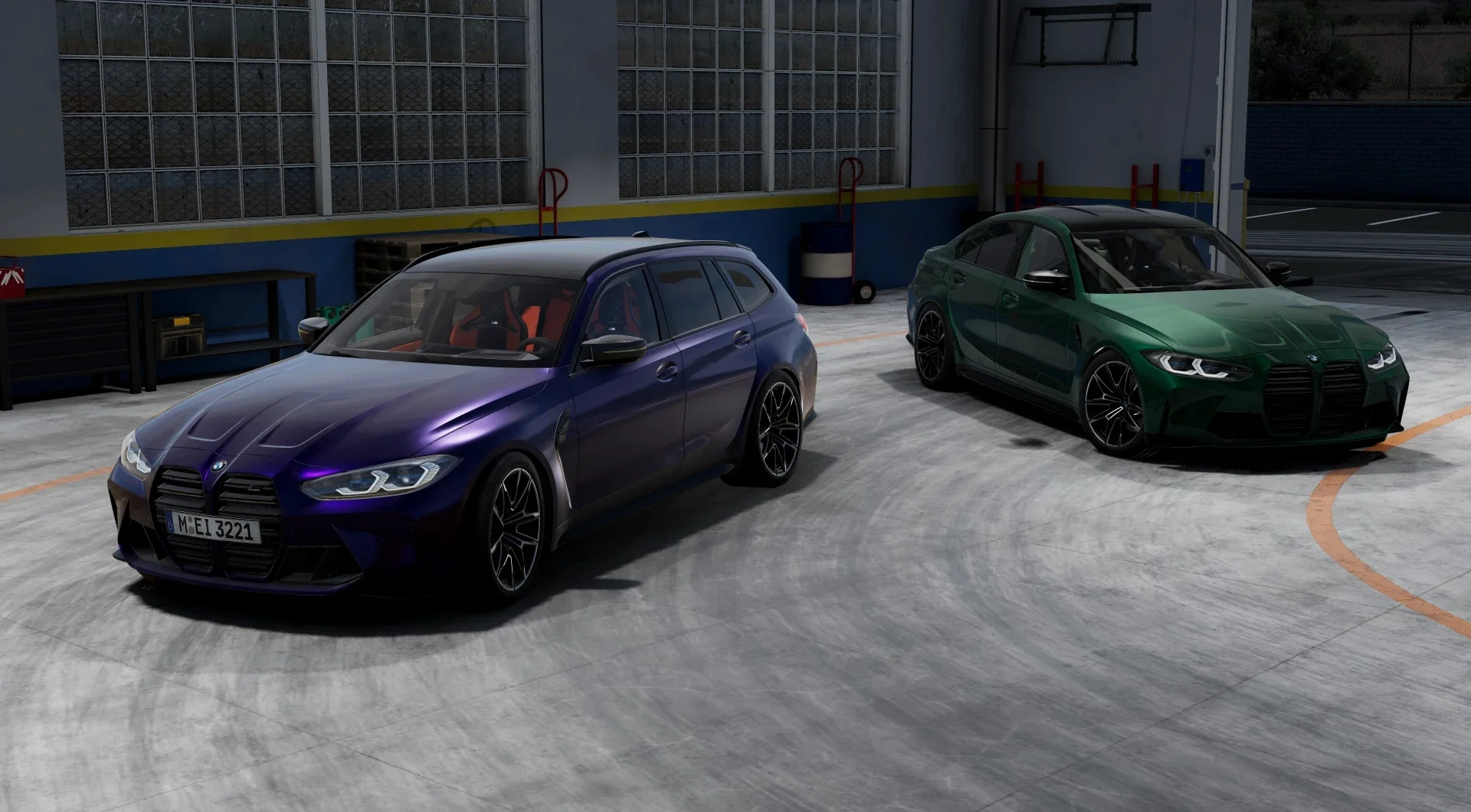 Мод BMW M3 G80/G81 v1.0 Fix (0.39.x) ДЛЯ BEAMNG.DRIVE