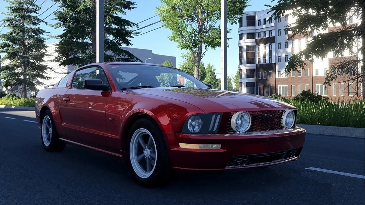Мод Ford Mustang GT 2005 - 2009 v1.0 (0.39.x) ДЛЯ BEAMNG.DRIVE