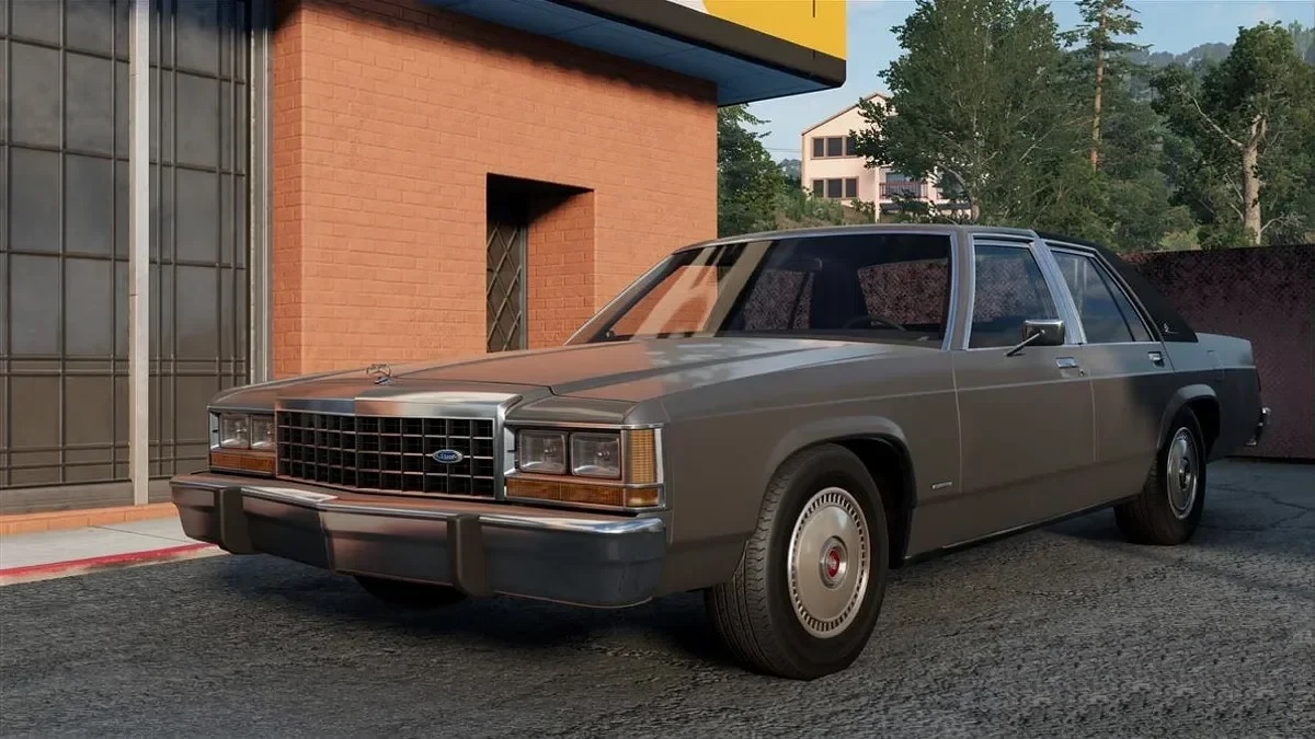 Мод Ford LTD Crown Victoria 1987 v7.0 (0.38.x) ДЛЯ BEAMNG.DRIVE