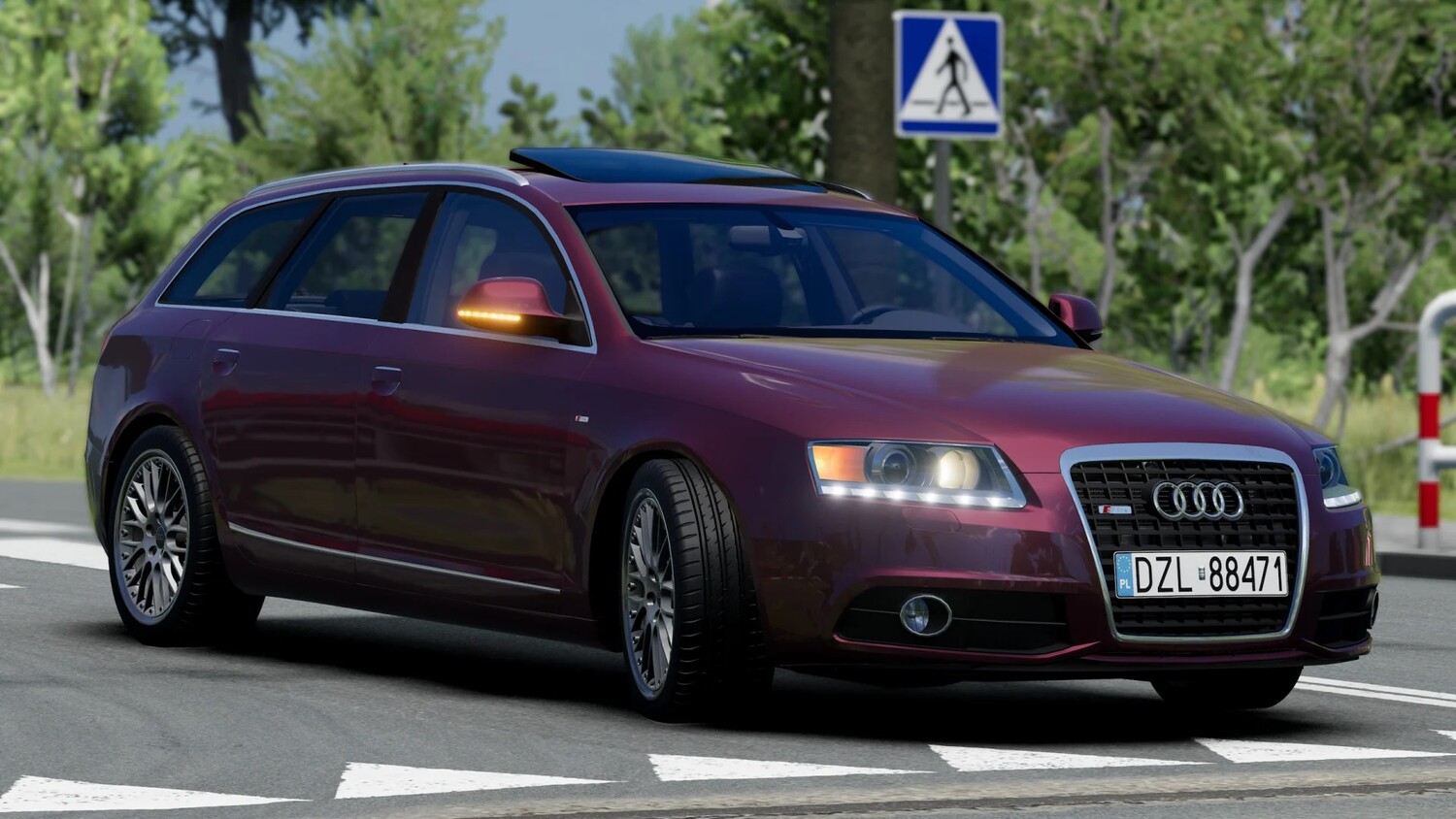Мод Audi A6/S6/RS6 C6 Type-4F v0.5.3 (0.38.x) ДЛЯ BEAMNG.DRIVE