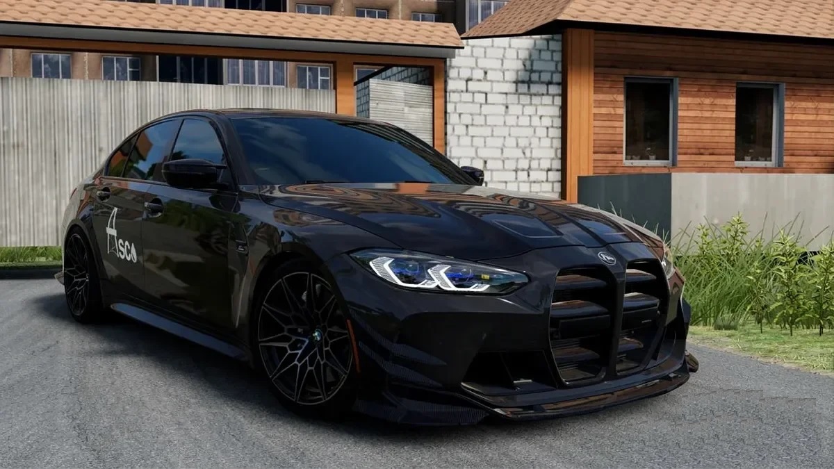 Мод BMW M3 (G80) Переделка v1.0 (0.38.x) ДЛЯ BEAMNG.DRIVE