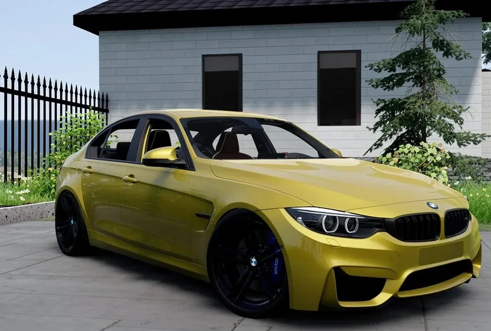 Мод BMW M3 (F80) 2014-2018 v1.0 (0.38.x) ДЛЯ BEAMNG.DRIVE