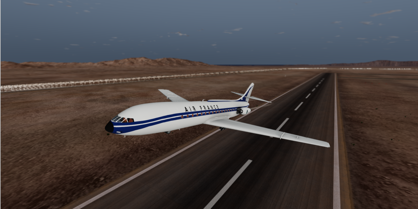Мод Sud SE-210 Caravelle v1.0 (0.38.x) ДЛЯ BEAMNG.DRIVE