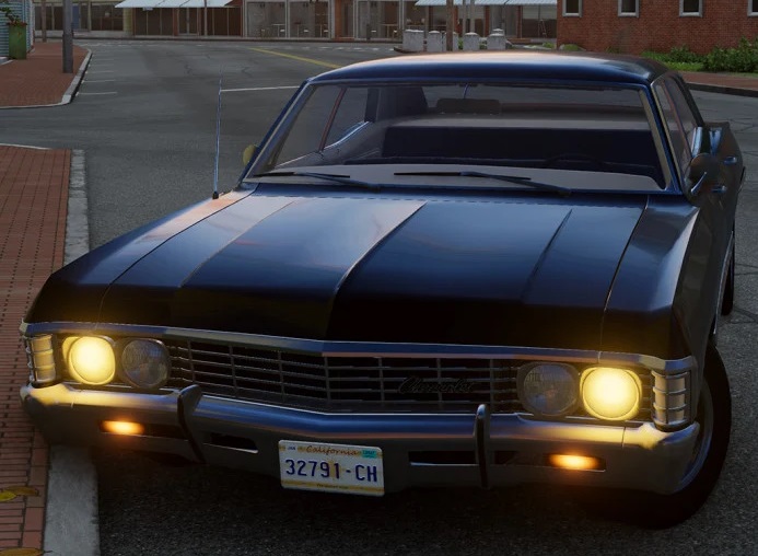 Мод Chevrolet Impala 1967 v1.0 (0.38.x) ДЛЯ BEAMNG.DRIVE