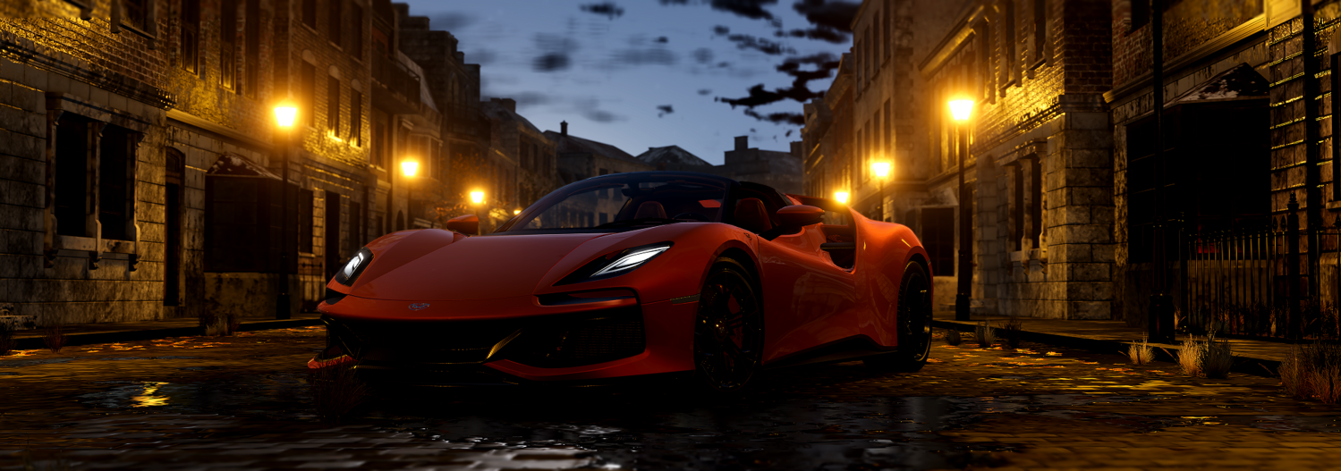 Мод Карта Street Scene, UK v1.1 (0.39.x) ДЛЯ BEAMNG.DRIVE