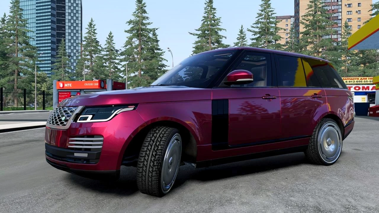 Мод Range Rover Vogue L405 v1.1 (0.38.x) ДЛЯ BEAMNG.DRIVE