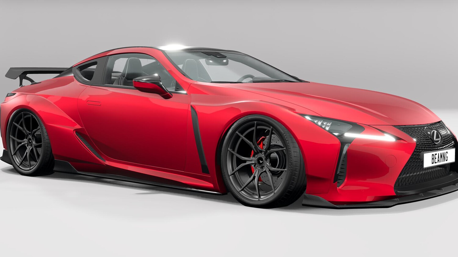 Мод Lexus LC 2017-2025 v1.1 (0.39.x) ДЛЯ BEAMNG.DRIVE