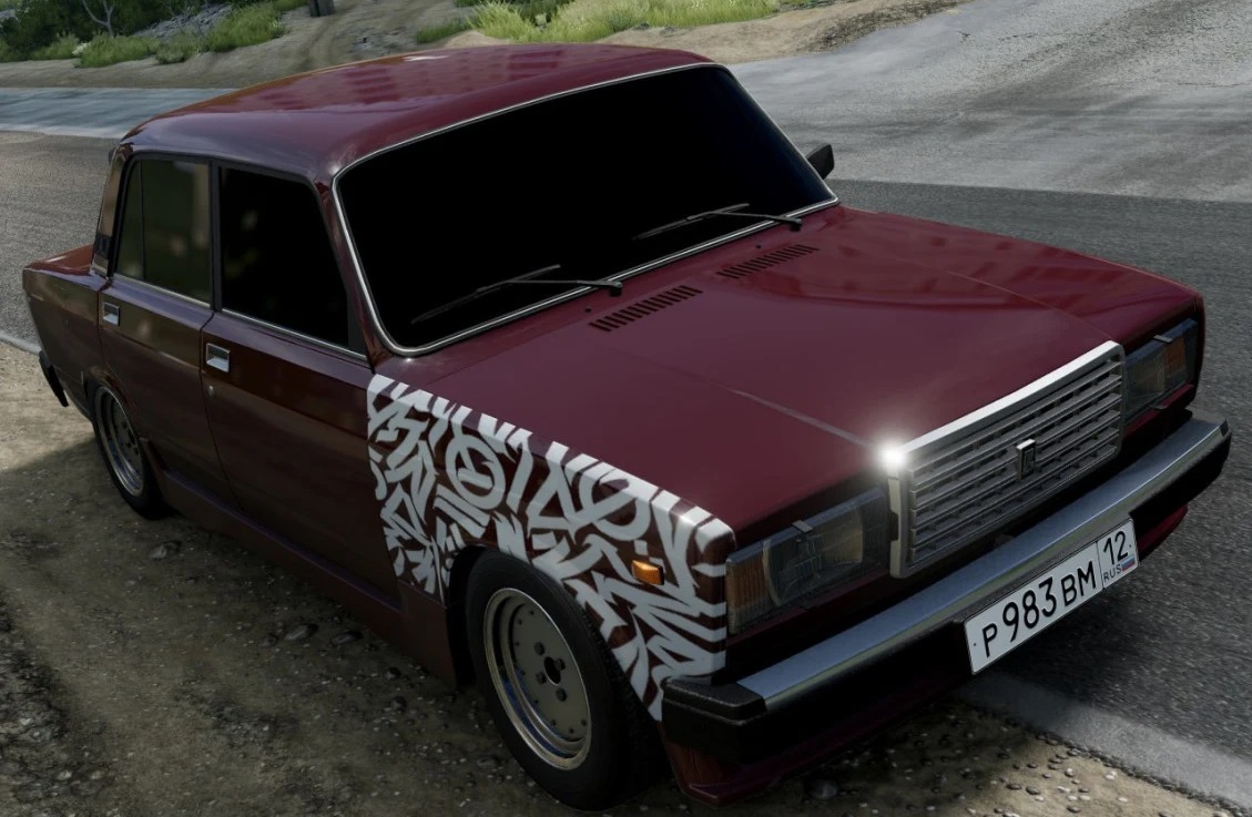Мод ВАЗ 2104/ВАЗ 2105/ВАЗ 2107 v1.0 Fix5 (0.39.x) ДЛЯ BEAMNG.DRIVE