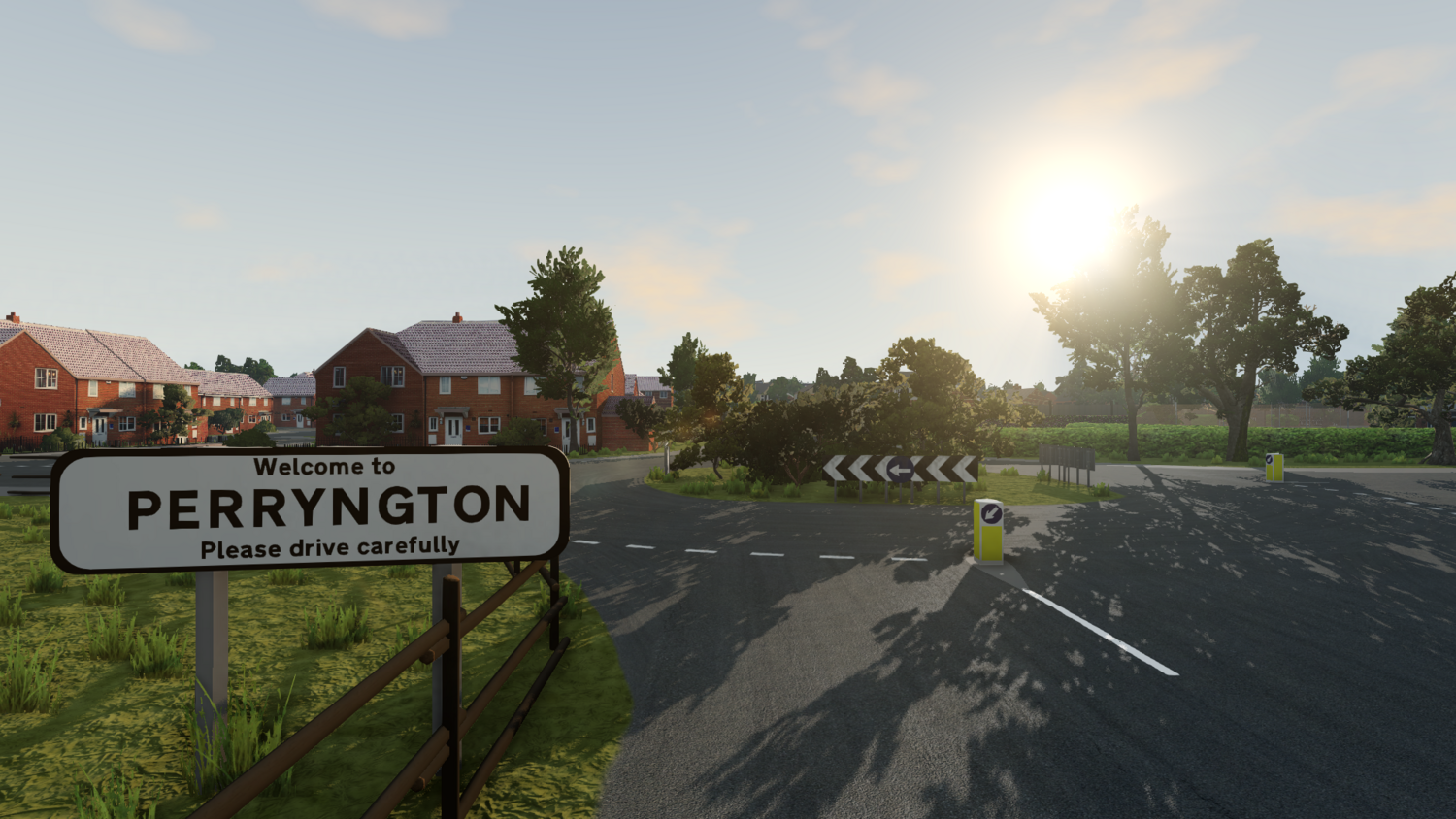 Мод Карта Perryngton, UK v1.3 (0.39.x) ДЛЯ BEAMNG.DRIVE
