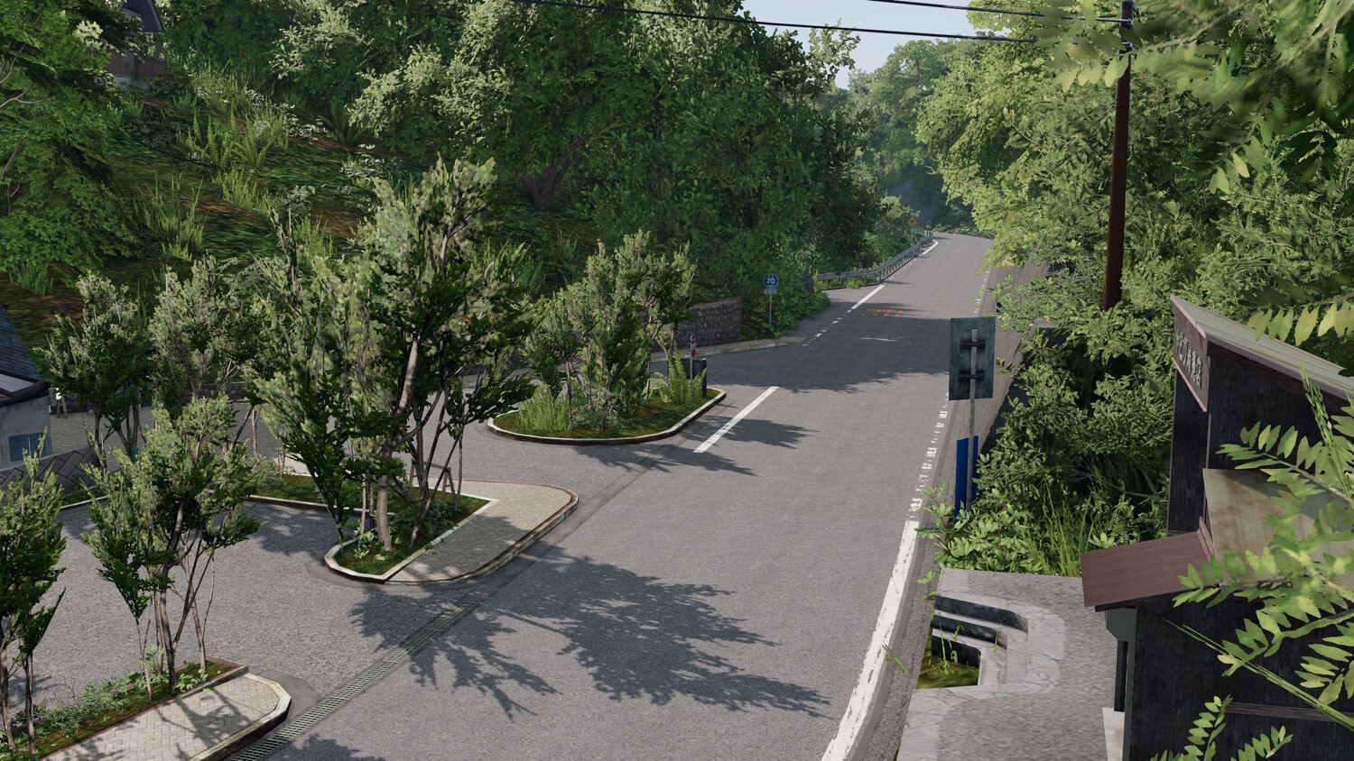 Мод Карта Yabitsu Pass - Touge v1.1 (0.39.x) ДЛЯ BEAMNG.DRIVE