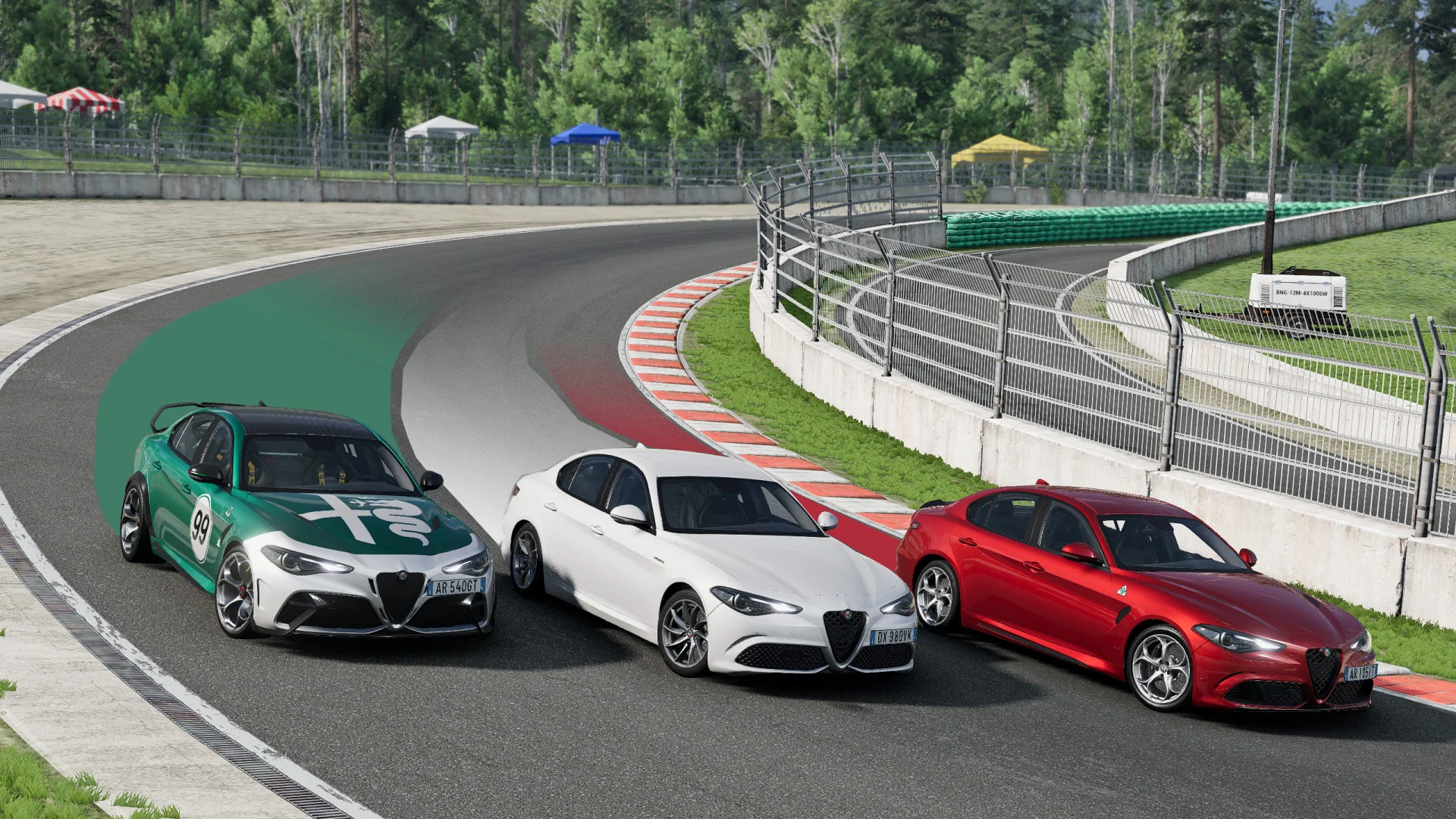 Мод Alfa Romeo Giulia 2015-2026 v1.0 (0.39.x) ДЛЯ BEAMNG.DRIVE