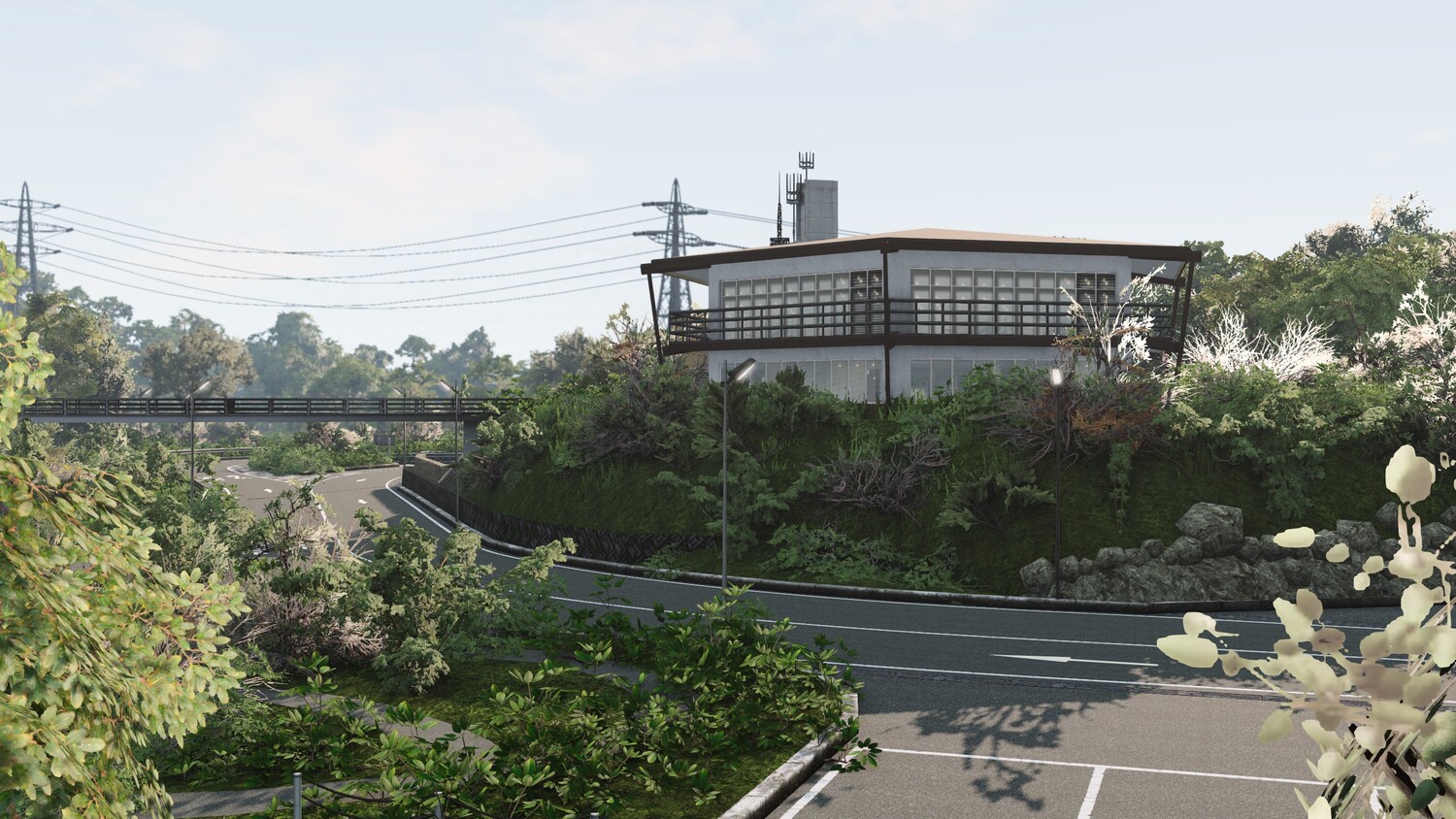 Мод Карта Hakone Turnpike - Touge v2.2 (0.39.x) ДЛЯ BEAMNG.DRIVE