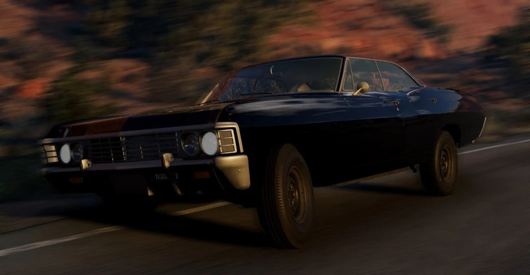 Мод Chevrolet Impala (1967) v1.1 (0.39.x) ДЛЯ BEAMNG.DRIVE