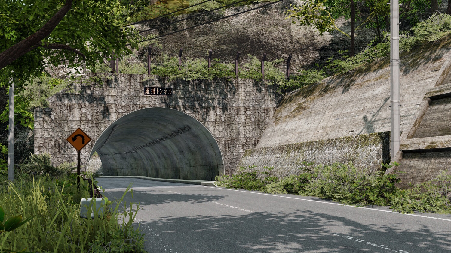 Мод Карта Happogahara 2023 - Touge v1.1 (0.39.x) ДЛЯ BEAMNG.DRIVE