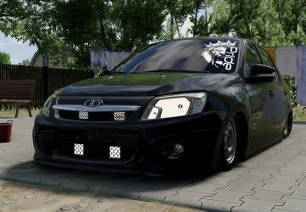 Мод Lada Granta Sport v1.0 (0.39.x) ДЛЯ BEAMNG.DRIVE