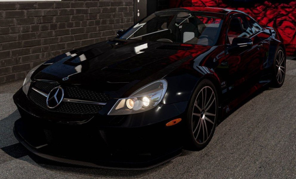 Мод Mercedes-Benz SL65 AMG Black Series New v2.1 (0.39.x) ДЛЯ BEAMNG.DRIVE