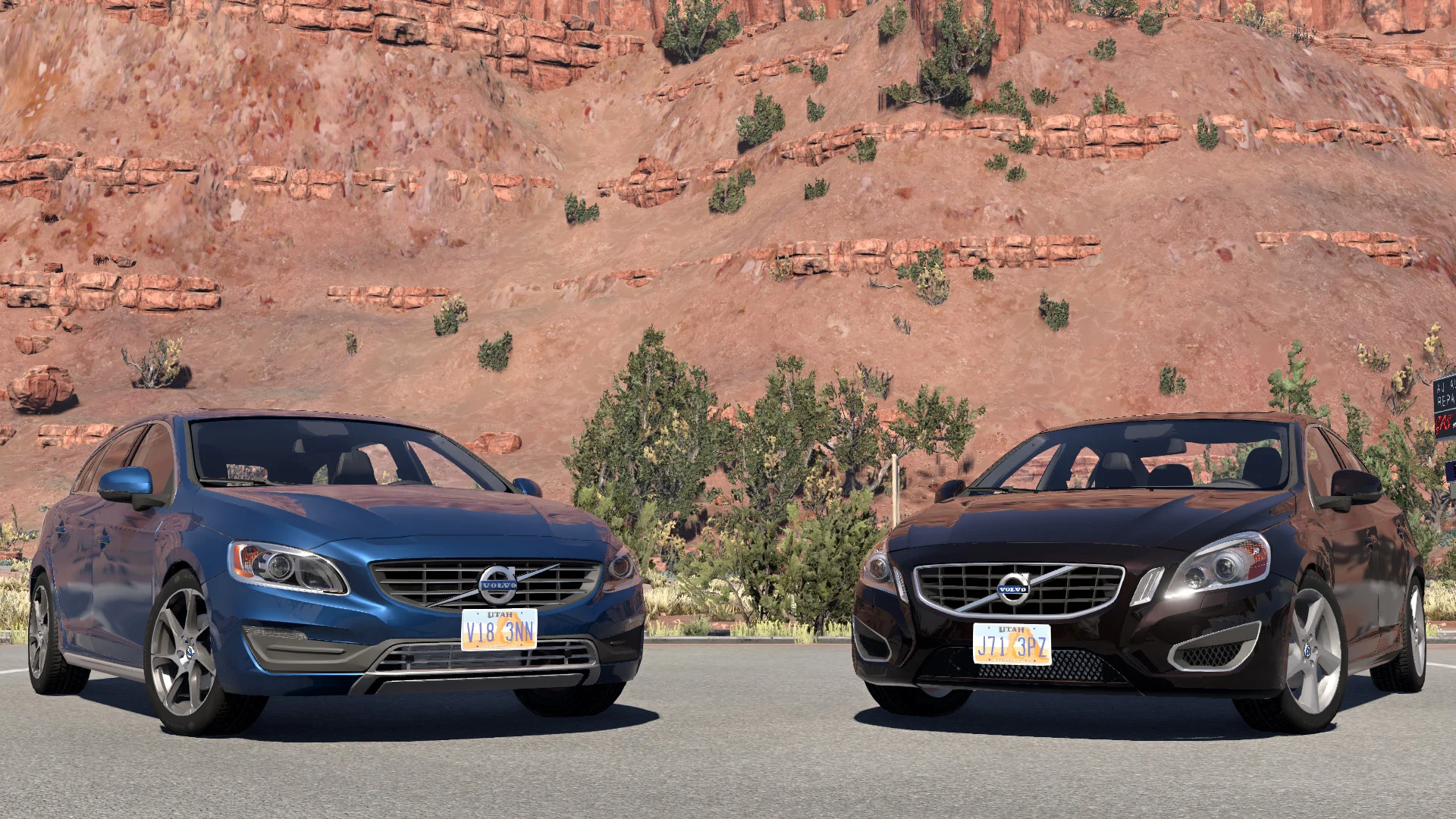 Мод Volvo S60/V60 (P3) v1.0 (0.39.x) ДЛЯ BEAMNG.DRIVE