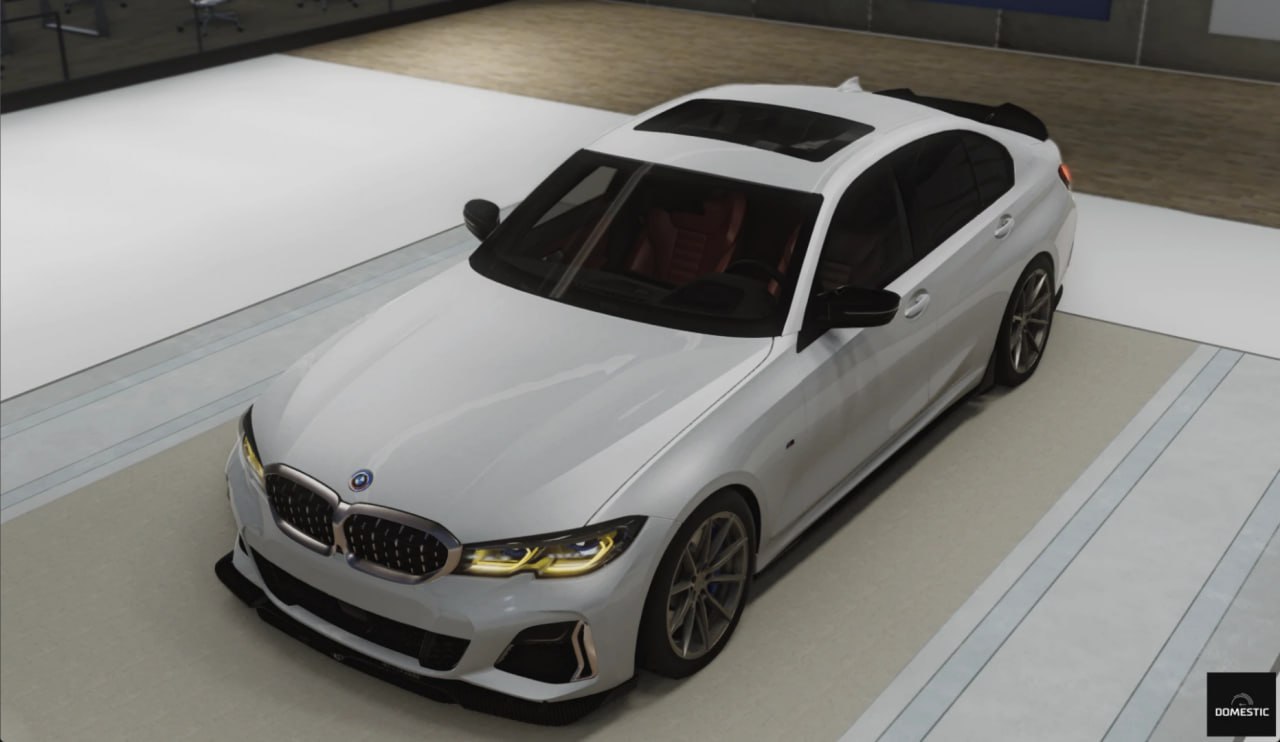 Мод BMW G20 M340i/330i PACK v1.4 (0.39.x) ДЛЯ BEAMNG.DRIVE