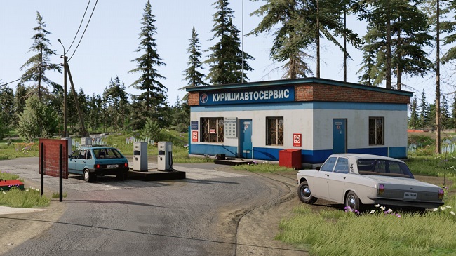 Мод Карта "Домик в Деревне" Лето + Зима v1.1 (0.39.x) ДЛЯ BEAMNG.DRIVE