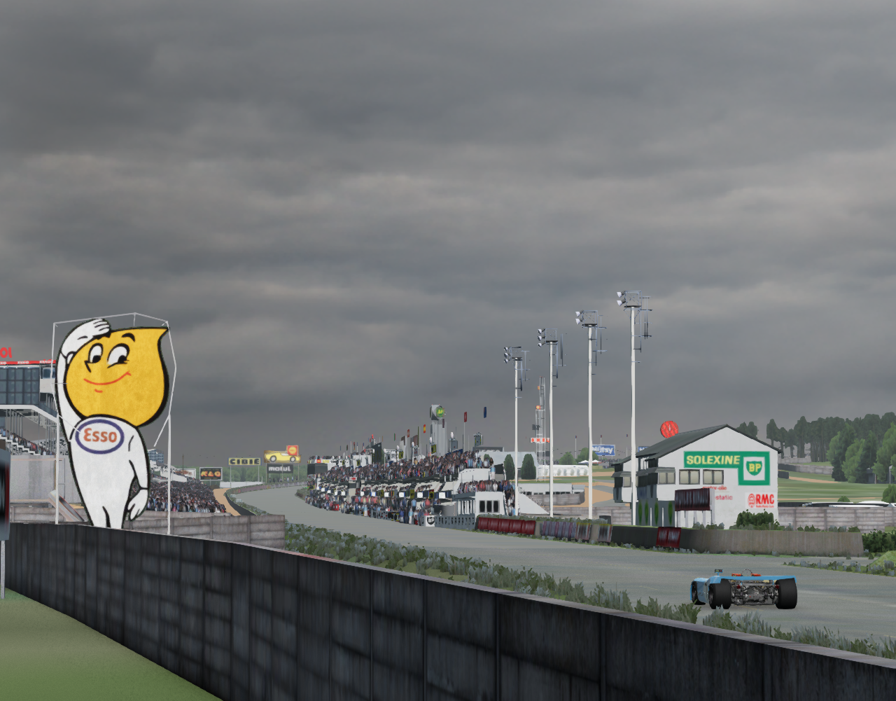 Мод Карта Le Mans 1967 v1.1 (0.38.x) ДЛЯ BEAMNG.DRIVE