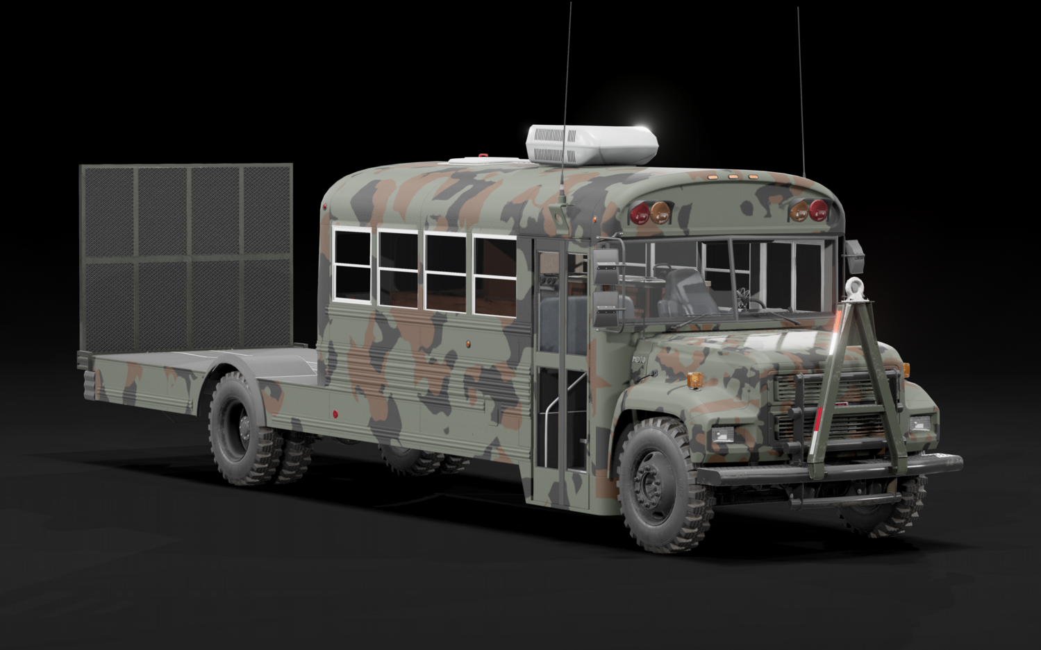 Мод Cut Down Bus v1.5 (0.39.x) ДЛЯ BEAMNG.DRIVE