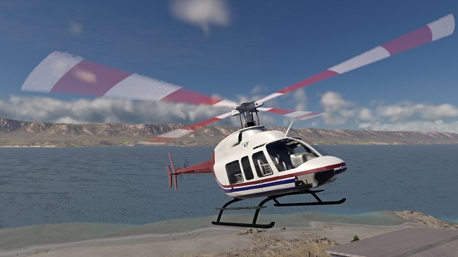 Мод Bell 407 Helicopter v1.2.2 Revamped (0.39.x) ДЛЯ BEAMNG.DRIVE