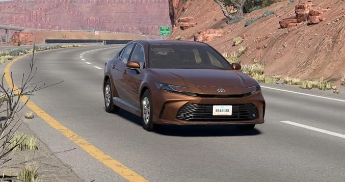 МОД Toyota Camry 2025 v1.3 (0.39.x) ДЛЯ BEAMNG.DRIVE