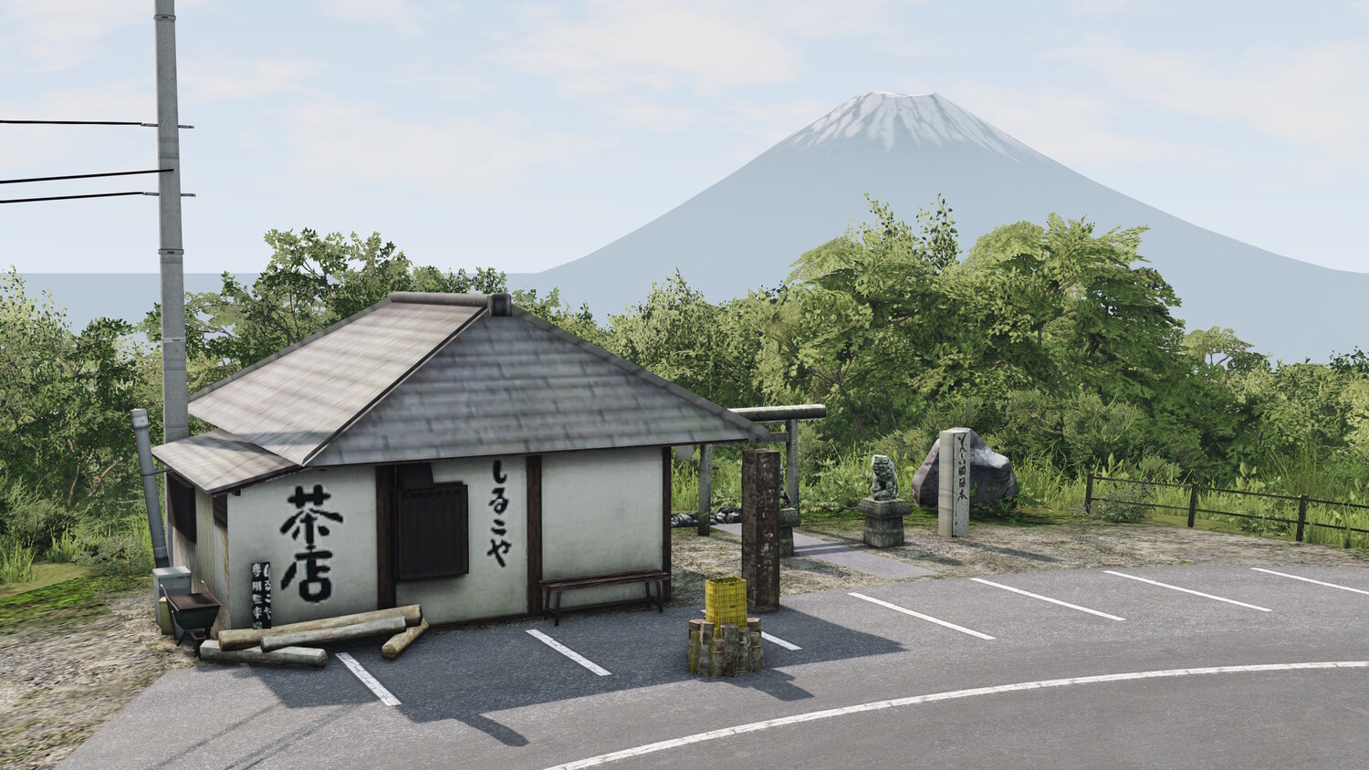 МОД Карта Nagao Pass - Touge v1.6 (0.39.x) ДЛЯ BEAMNG.DRIVE