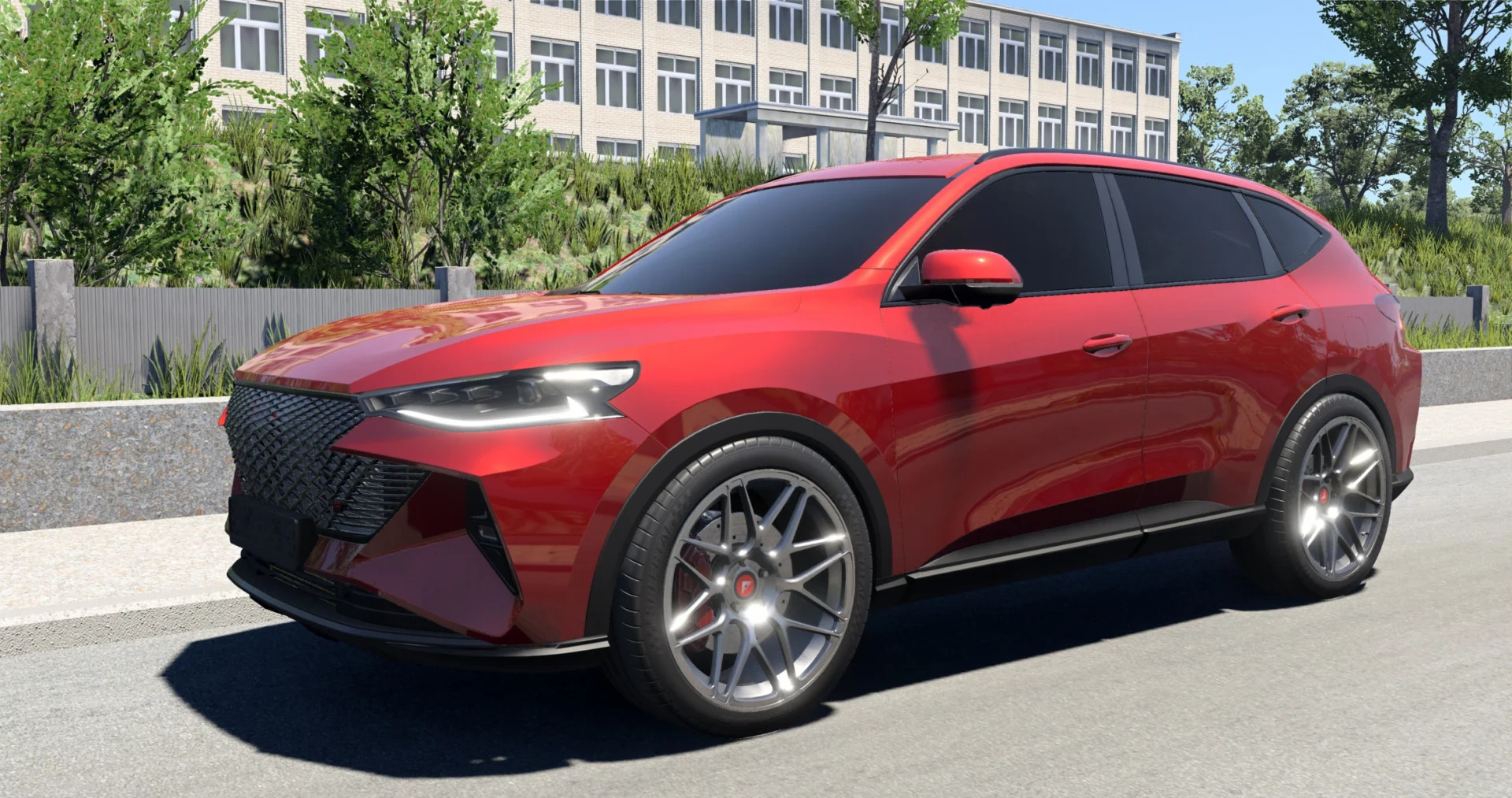 МОД Haval F7 v1.0 Fix (0.39.x) ДЛЯ BEAMNG.DRIVE