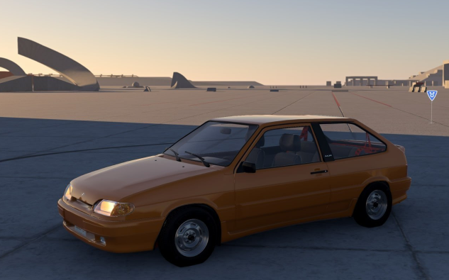 МОД Lada 2113 Early Version v1.0 (0.39.x) ДЛЯ BEAMNG.DRIVE