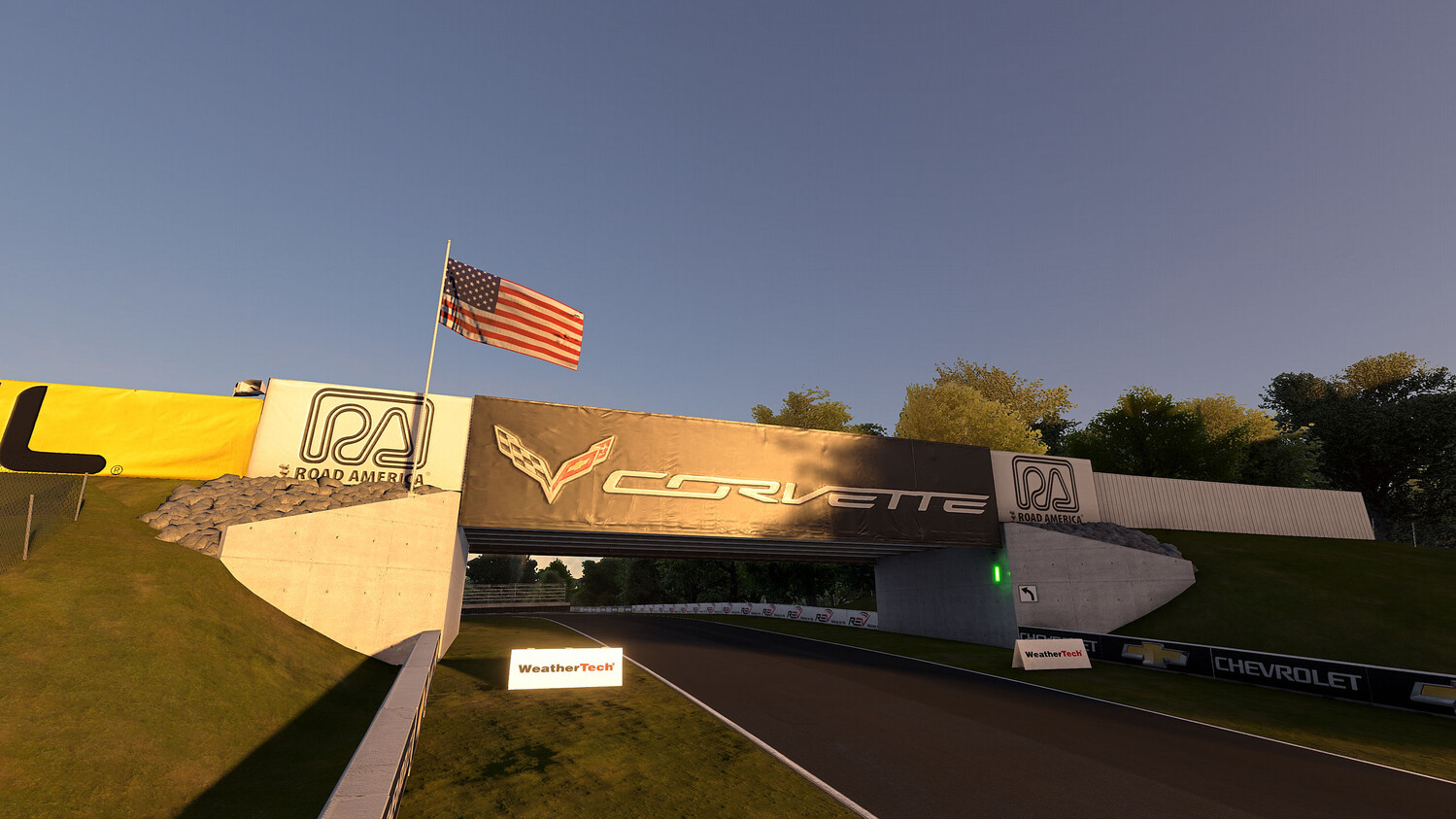 МОД Карта Road America + Motorplex v1.0 (0.39.x) ДЛЯ BEAMNG.DRIVE