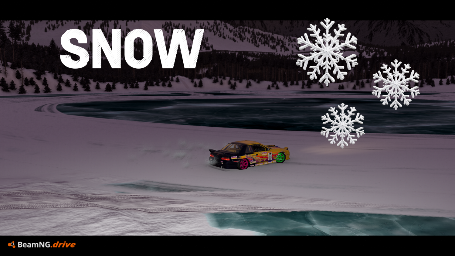 МОД Карта Mammoth Valley 2.0 v0.2 Reworked (0.39.x) ДЛЯ BEAMNG.DRIVE