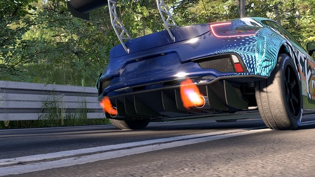 МОД Volumetric Afterfire v1.0 (0.39.x) ДЛЯ BEAMNG.DRIVE