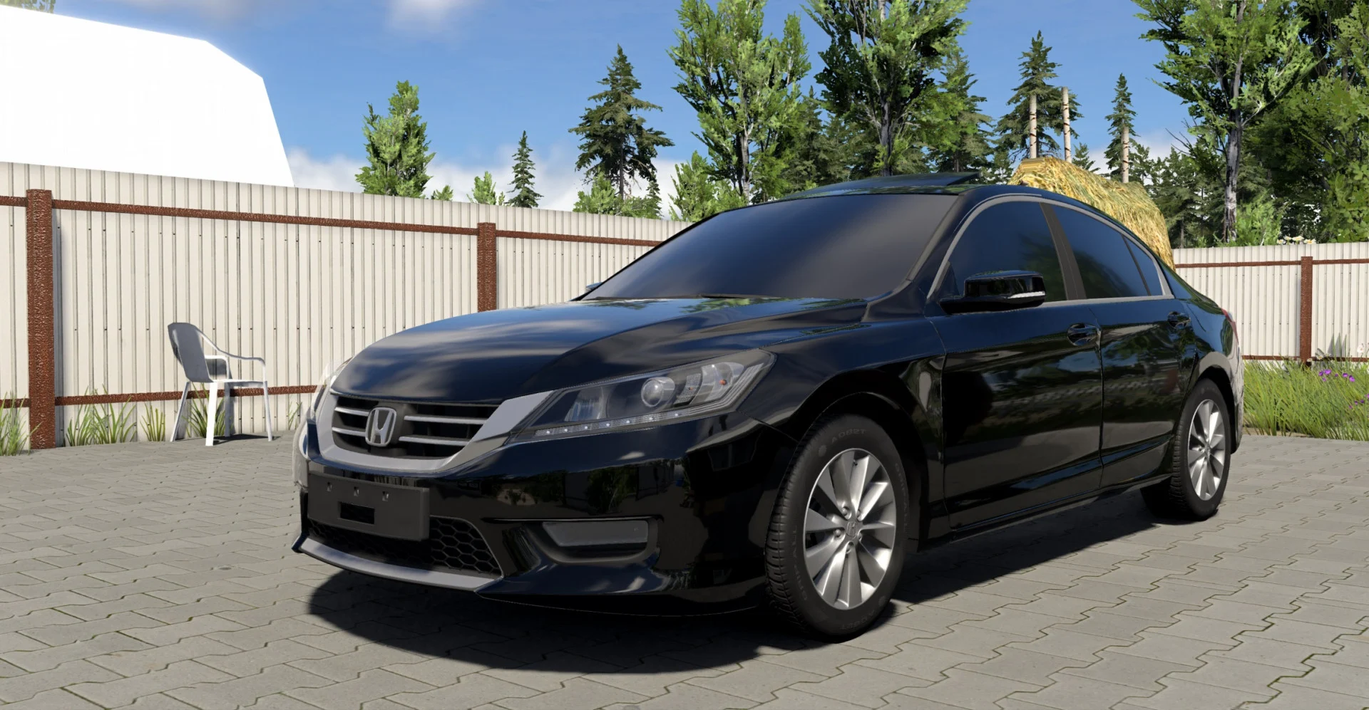 МОД Honda Accord 2013 v1.0.1 (0.39.x) ДЛЯ BEAMNG.DRIVE