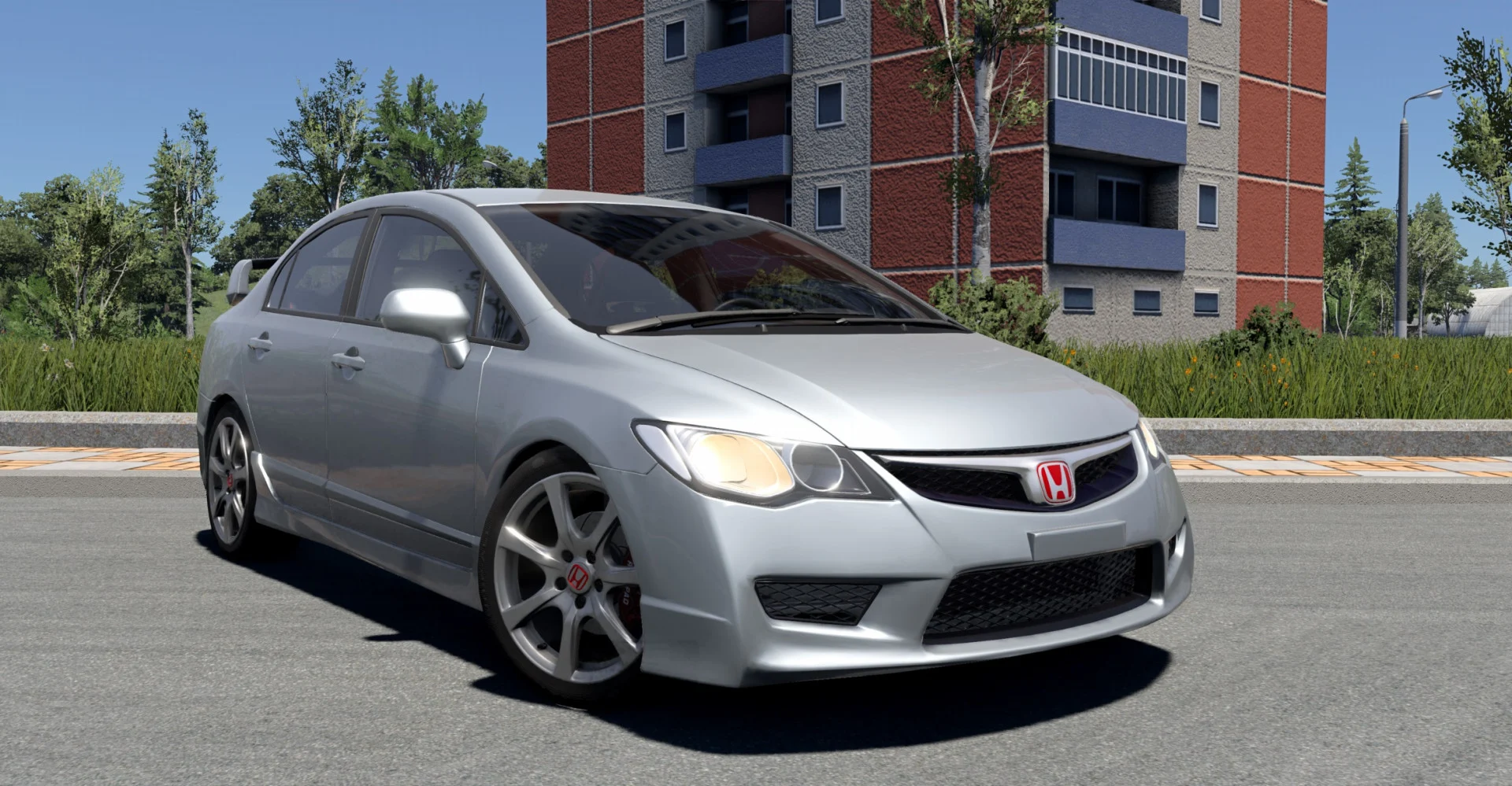 МОД Honda Civic 8 v1.0 Fix (0.39.x) ДЛЯ ...