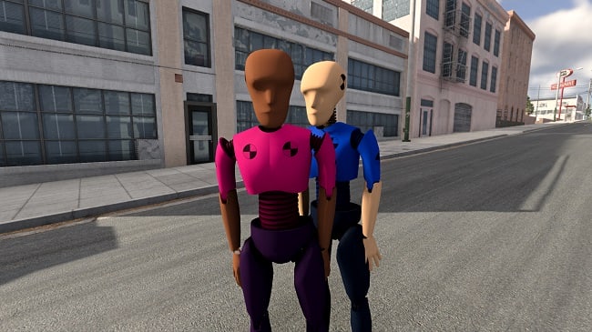 МОД Jonesing Pedestrians v1.0.1 (0.39.x) ДЛЯ BEAMNG.DRIVE