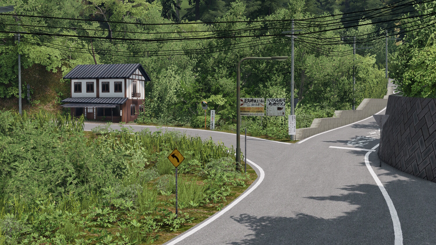 МОД Карта Shomaru Pass - Touge v1.1 (0.39.x) ДЛЯ BEAMNG.DRIVE
