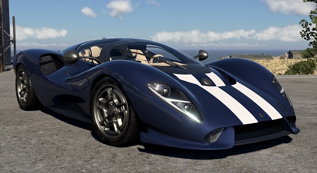 МОД De Tomaso P72 v1.0 (0.39.x) ДЛЯ BEAMNG.DRIVE