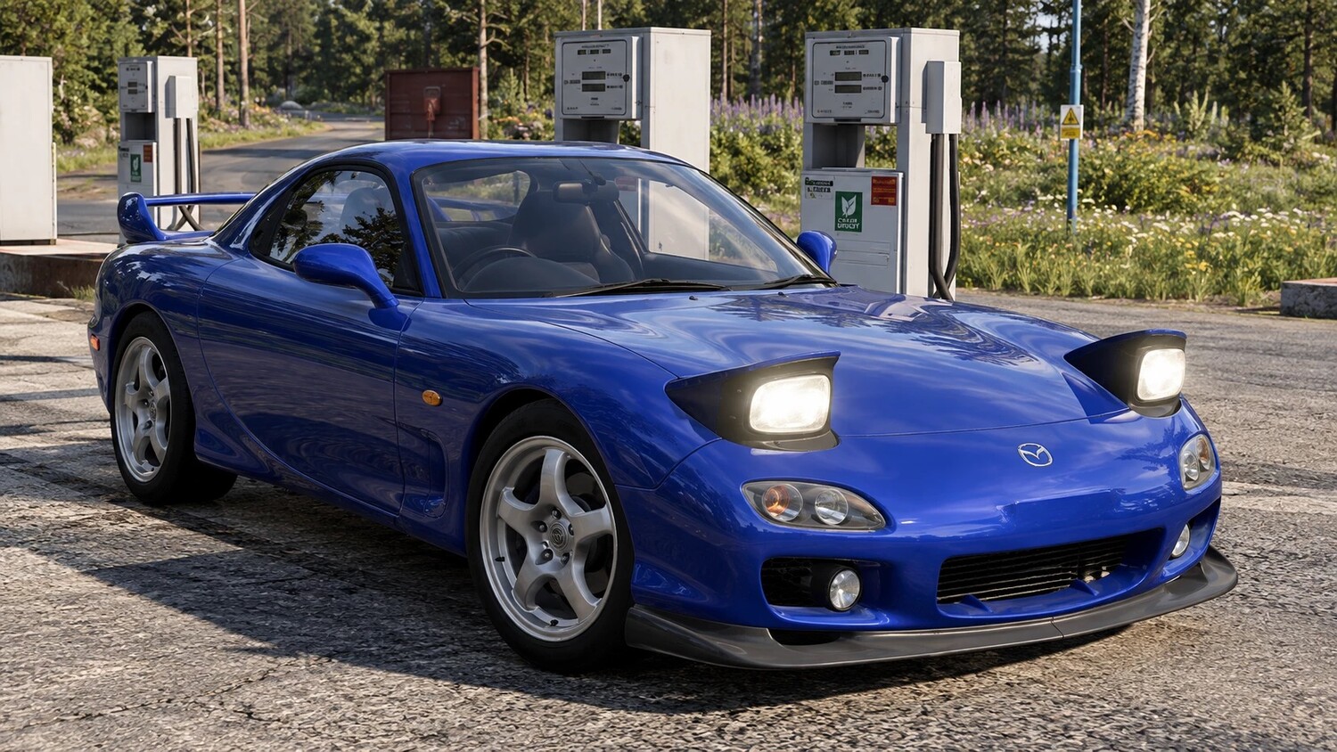 МОД Mazda RX-7 FD3S v1.0 Fix (0.39.x) ДЛЯ BEAMNG.DRIVE