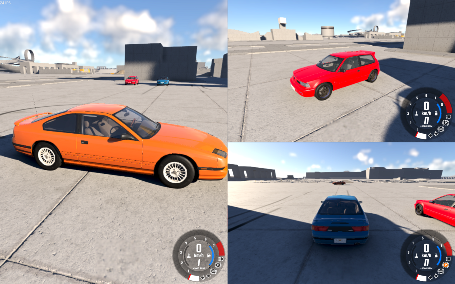 МОД Local Split-Screen v1.0 (0.39.x) ДЛЯ BEAMNG.DRIVE